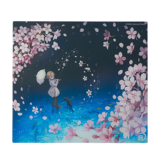 STORIA Gaming Glass Mousepad Sloth